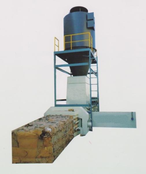 Inline Autoamtic Horizontal Hydraulic Baler System, for Waste Cardboard, Carton Box, etc.