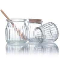 Fournitures de stockage Saumure de bain glacée claire Saumure de stockage tasse Pudding pots pour le yogourt de lait