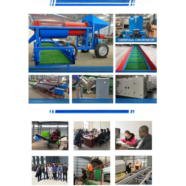 5-10t/h Capacity Spiral Gold Washing Machine for Small Scale Gold Processing Plant