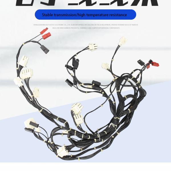 Electric Vehicle Wiring Harness Female Terminal Multi Head Connector Cable