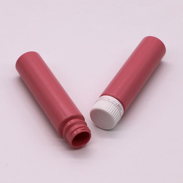 Food Grade 30mL PET Round Shape Slim Oral Liquid Plastic Bottle with Tamper-proof Lids