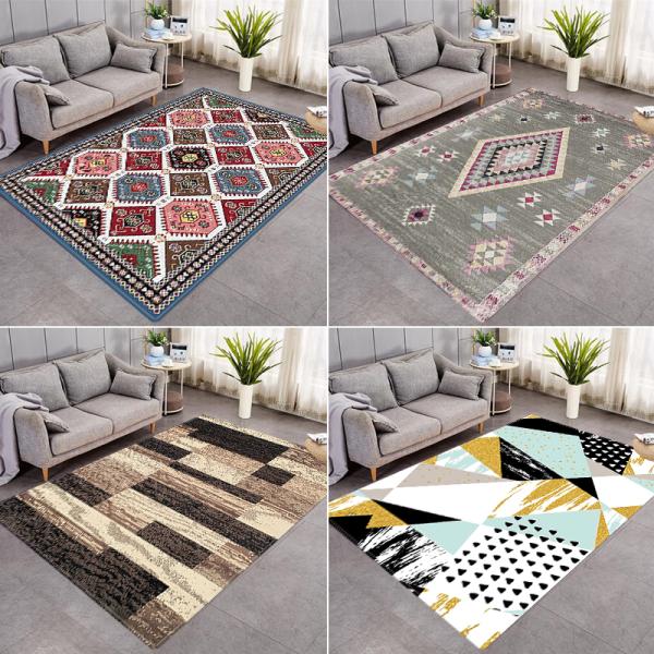 Best Quality Customized Shape Printed Waterproof Play Room Floor rug and mat  12mm thick
