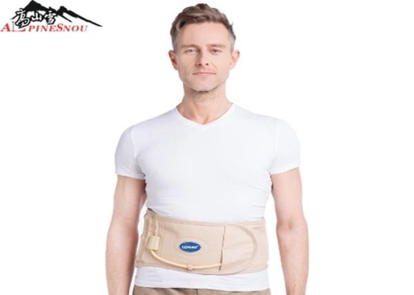 Lumbar gonflable de soutien d'enveloppe d'accolades arrières de ceinture de soutien de dos de taille de compression