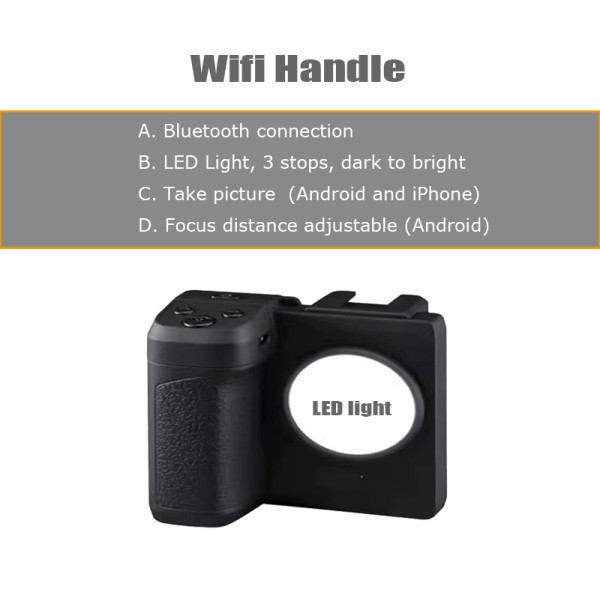 OEM Vegan Leather iPhone Case With 58mm Magnetic Filter Adapter And Shockproof Protection