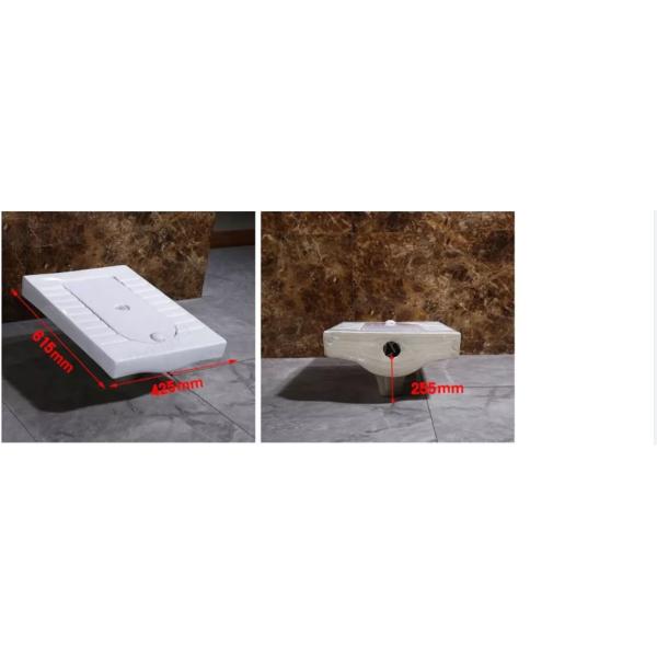 Противопоглощающая ванна с глянцевой белой 6115X425X255 американская туалетная керамика