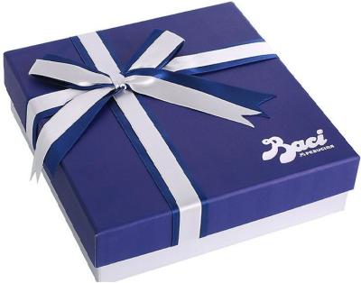 Panton Colors Cardboard Chocolate Packaging Box Gift Paper Box With Ribbon Bow