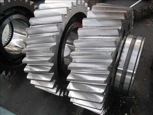 Cnc Module 1 Helical 45 Steel Crown Pinion Gear Helical Spur Gear