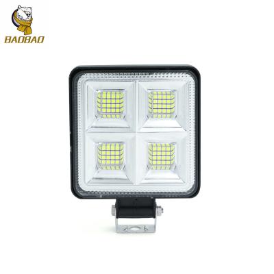 4 polegadas 64 LED 48W Square Spotlight Outdoor Car LED Work Light
