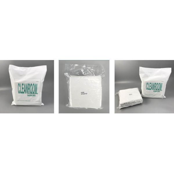 14*20cm Industrial Non-Woven Cleaning Wipes with 50%woodpulp/50%pet Material and 530% Liquid Absorption