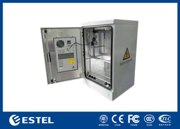 600W Air Conditioner 13U Outdoor Telecom Cabinet For 5G Base Station