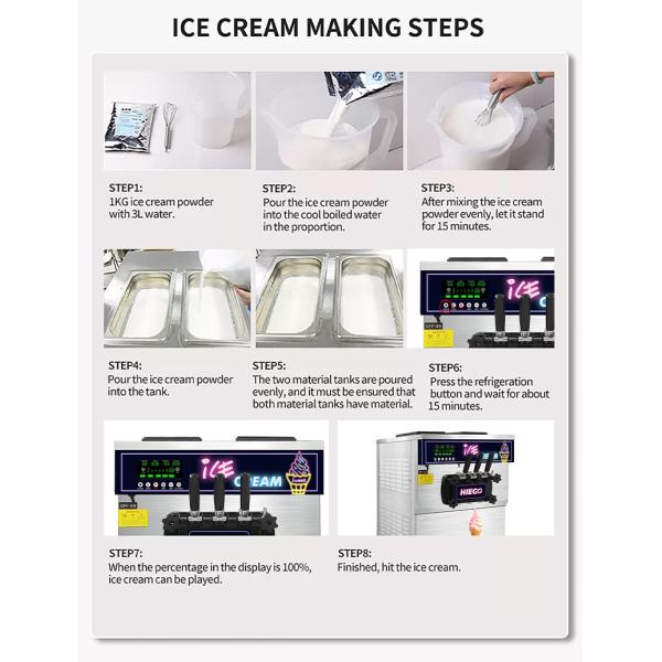 Машина мороженого мобильной гостиницы 36l создателя Gelato коммерчески коммерчески