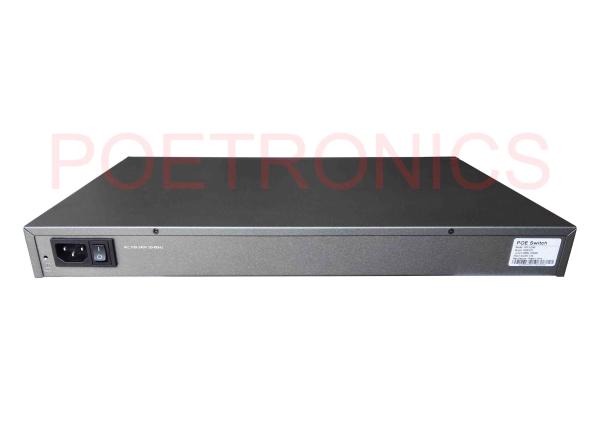 Latest POE-S2248GFBC 48x100Mbps PoE + 2xGigabit Combo Uplink IEEE802.3af/at PoE Switch (Built-in 700W Power Supply)
