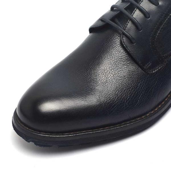 Logo Customized Slip on Mens Breathable Leather Shoes