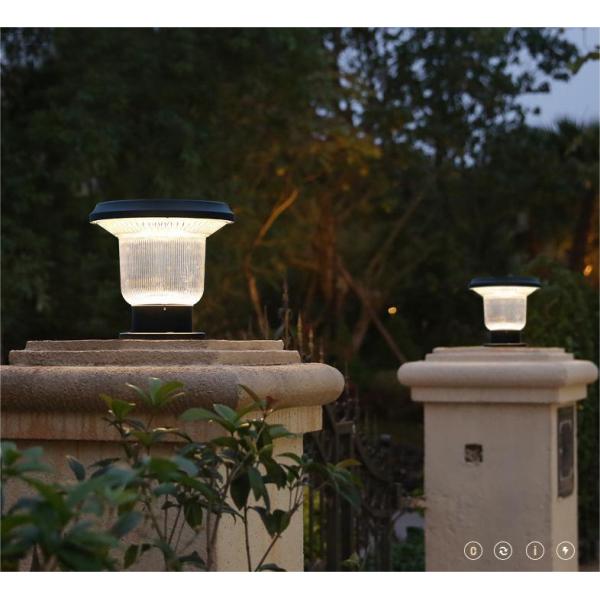 Солнечная водонепроницаемая головка цилиндра Домашняя вилла Стенка Садовый свет Садовый забор