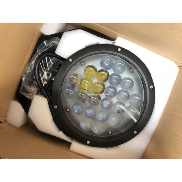 Black Cree 10000 lumen 9 Inch Offroad LED Driving Lights , Round 120W LED Work Light