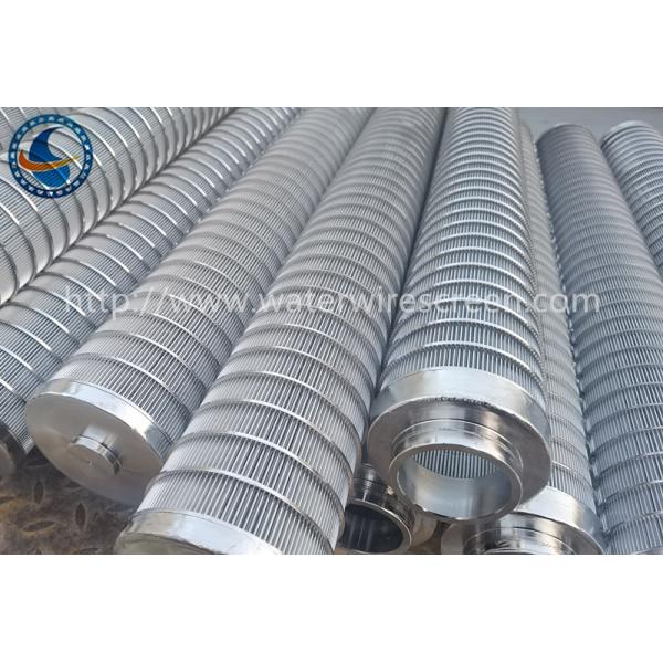 Ss Internal Axial Wire 316L ID85mm Wedge Wire Screen Pipe