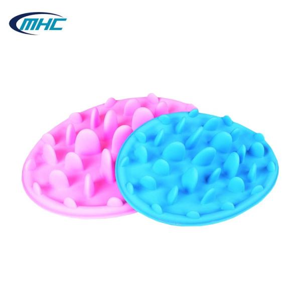 Silicone Slow Feeder Dog Bowl Sustainable Slow Eating Cat Bowl Waterproof