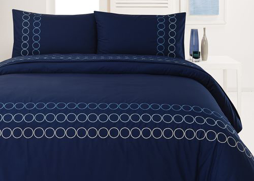 100% Cotton Embroidered Modern Bedding Sets 4Pcs Double Size Bedding Sets