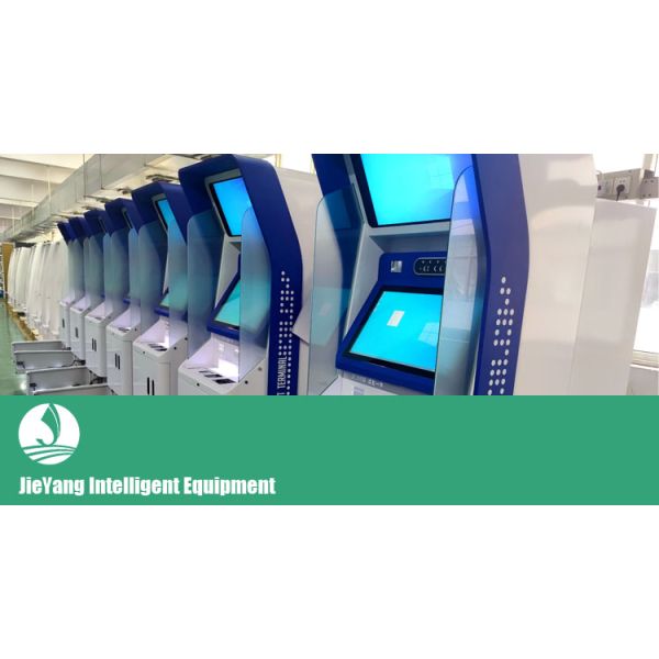 Self Checkin Kiosk with Capacitive Touch 10 Point Screen Customized Size and OEM/ODM Service for Hotels and Hostels