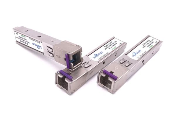 Epon Olt Sfp Fiber Optical Transceiver 1000base-Px20 1.244 Gbit / S Upstream
