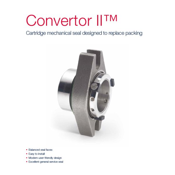 Convertor II AESSEAL Mechanical Seal For Replace Packing Agitator Seal