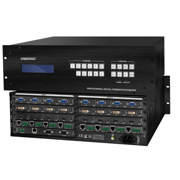 LCD/LED Video Wall Processor Display Up To 32 Layers Ultra - High Bandwidth X9