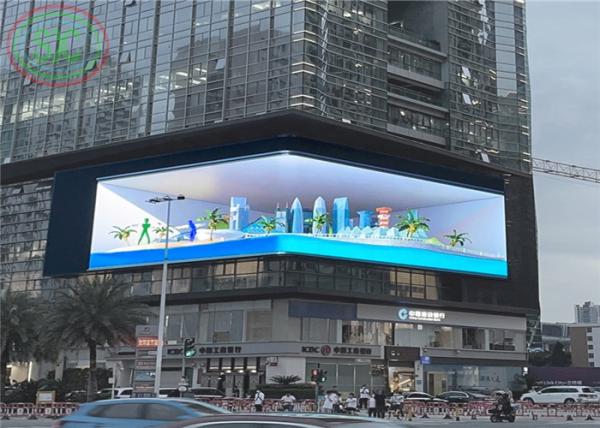 Écran fixe de l'intense luminosité P 6 extérieurs polychromes LED monté sur le mur pour la publicité