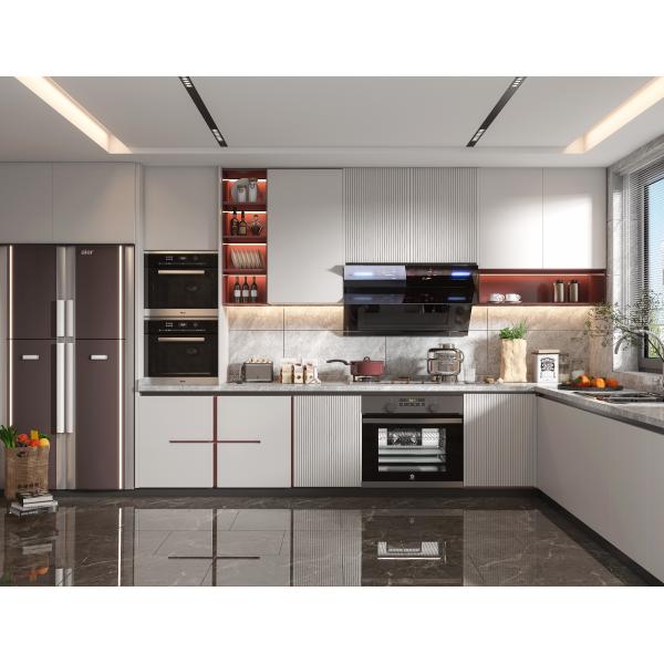 Wood Kitchen Cabinets Modern Cupboard Cabinet Custom Cabinetry Manufacturing