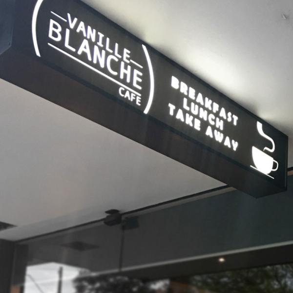 Advertising Double Sided Light Box Shop Ceiling Wall Mounted Illuminated Lightbox Sign Hanging Light Box for the Shop