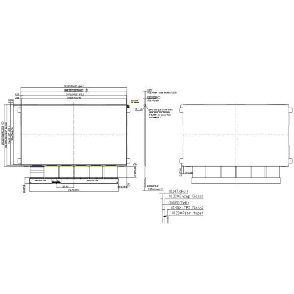 15.6 Inch 4K AMOLED Display Module with RGB 10bit and Foldable Screen for Portable Use