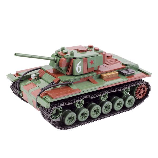 Military scene weapon soldier mini figure soviet KV-1 heavy tank assembling building blocks