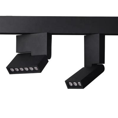 Retail Shop Magnetic Track Lighting , 48V Linear Led Track Lighting