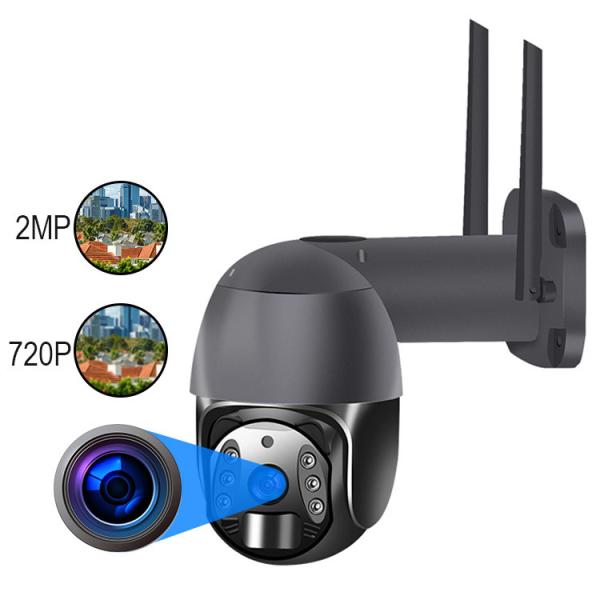 Smart Starlight 4g Solar Powered Security Camera 2MP 2K With Auto Motion Tracking