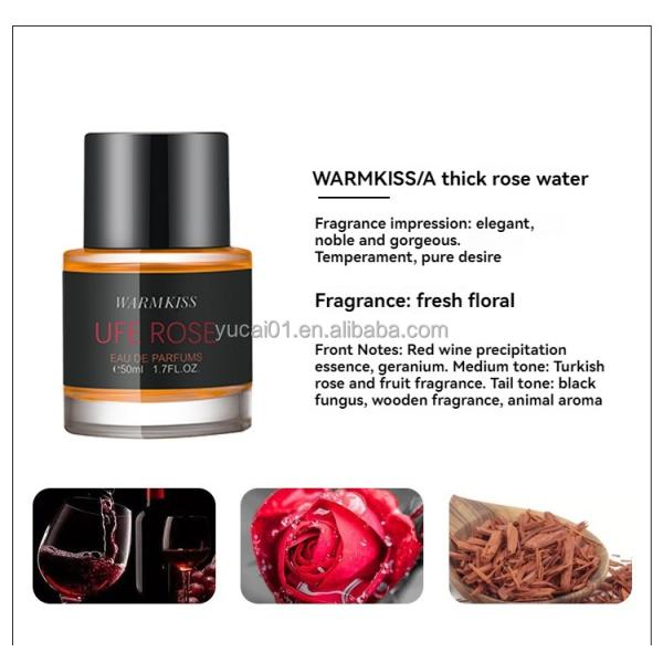 Female Fragrance 50ml Eau De Parfum Floral Scented Night Rose Night Neutral Perfume