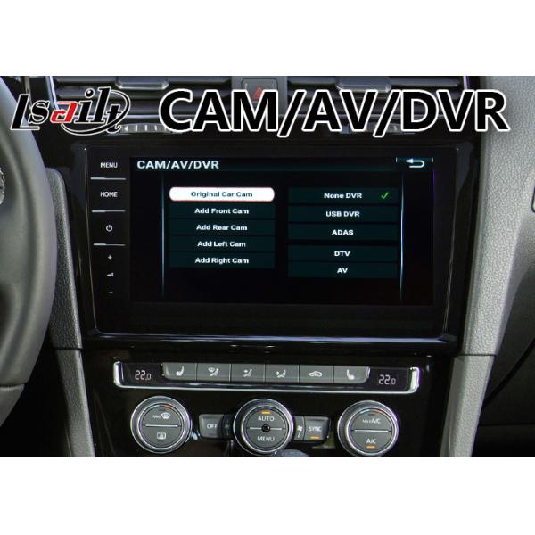 Навигация GPS автомобиля андроида 9,0 для гольфа Skoda Фольксваген, интерфейса мультимедиа видео-
