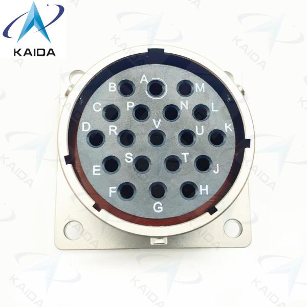 19 Женские штифты MIL-DTL-26482 Коннектор Неэлектрический никель Finsh Mil DTL 26482 Серия II