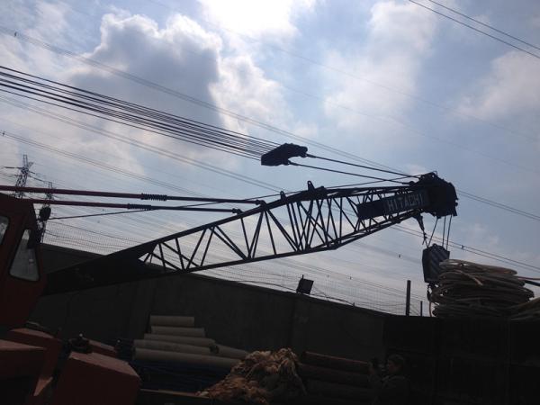 USED HITACHI KH150 40T CRAWLER CRANE FOR SALE HITACHI 40T CRAWLER CRANE SALE