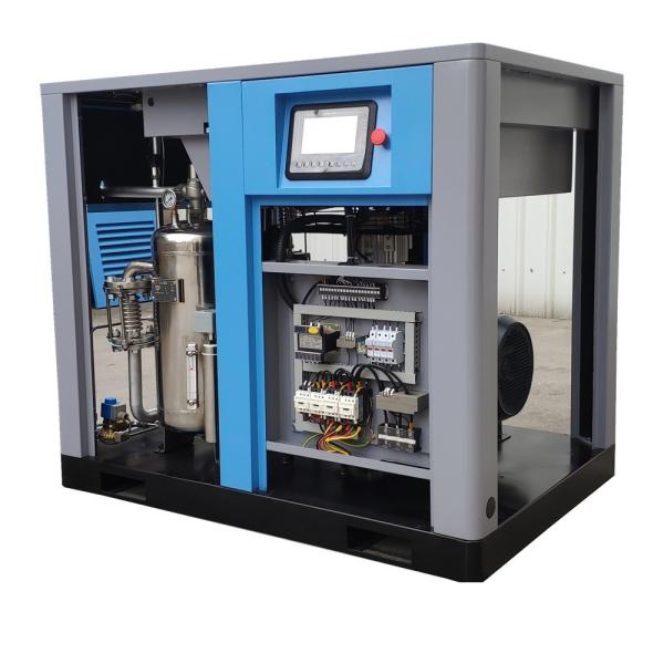 55kw 75HP Low Pressure Air Cooled 3 Bar Variable Frequency Screw Air Compressor Direct Driven for Glass Industry