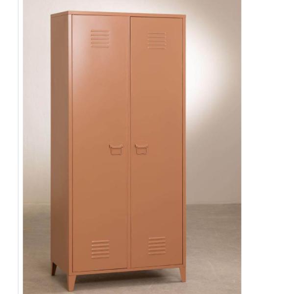Room Furniture 2 Door Metal Home Storage Lockers Steel Living Room