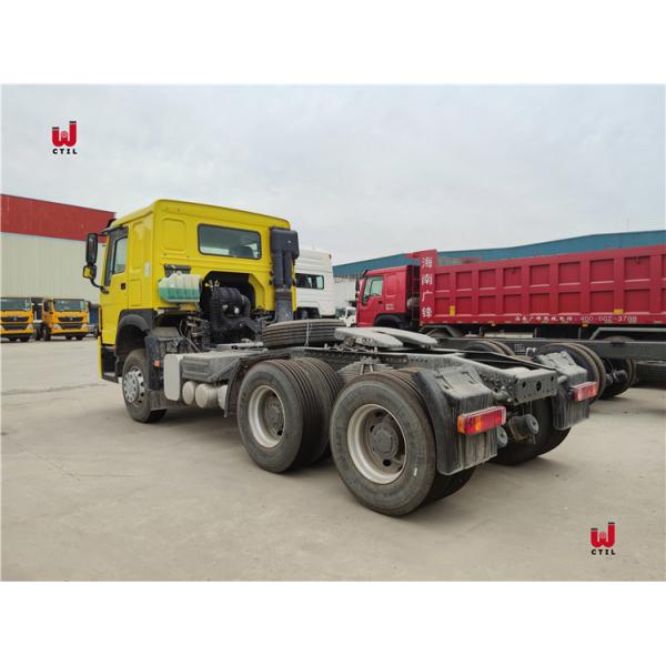 Усиленные SINOTRUK CNHTC HOWO 6X4 обрамляют продажу тележки 420 мощностей в лошадиных силах Semi главную в Гане
