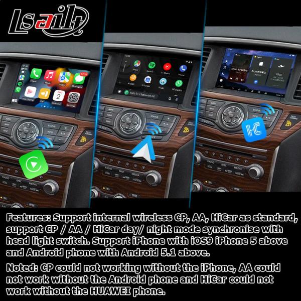 Nissan Pathfinder Andorid 11 Carplay Андроидная навигационная система