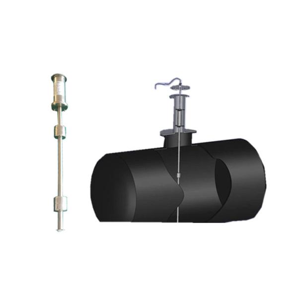 LPG Oil  Tank Level Gauge With Fuel Water Level Sensor With Alarm All In One