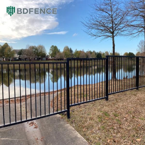 Noise-Blocking Tubular Steel Fence Quiet Barrier