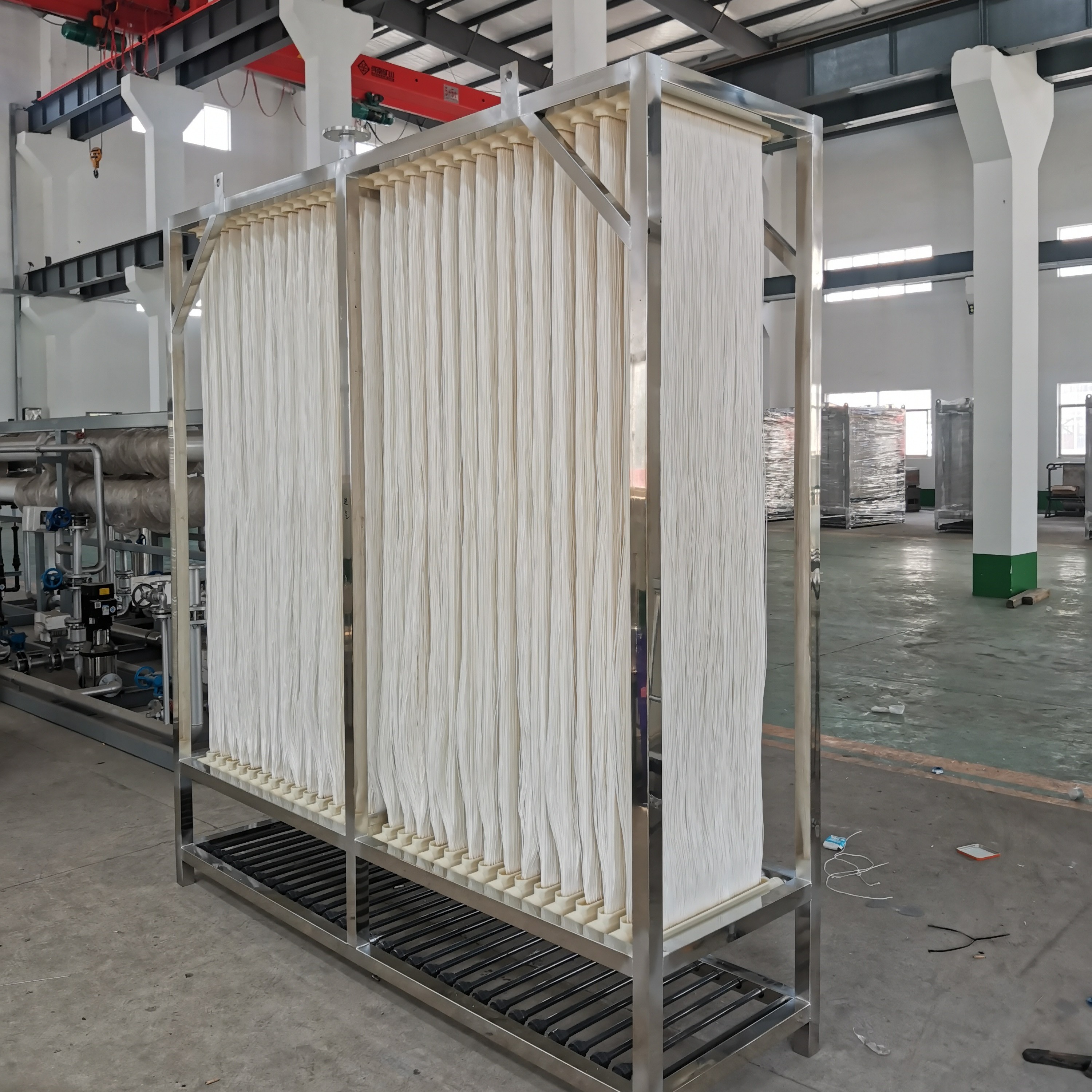 модуль 1550mm мембраны отработанной воды мембраны фильтра 2.2mm 20M2 MBR трубчатый