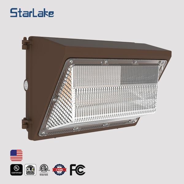 Lâmpada de parede LED exterior 100W Marrom 13000Lm IP65 Iluminação de parede exterior