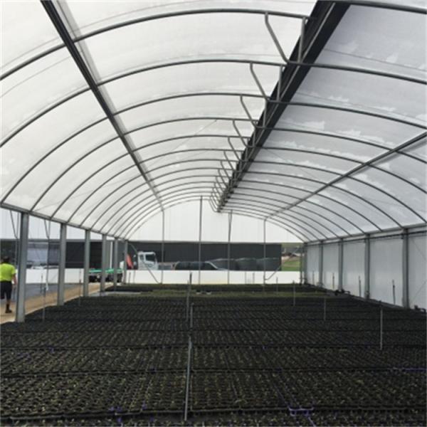 Tropical Saw Tooth Polythene Grow Tunnel Roof Ventilation 200 Micron PE Film
