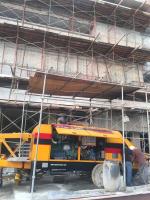 Pompes à béton à haute pression à remorque avec une pression maximale théorique de 18 MPa