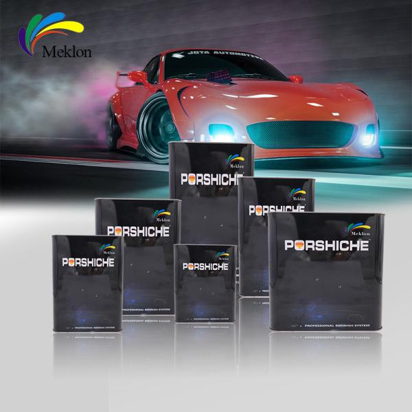 Pintura de carro rosa vermelha, resistente à água e não tóxica, produtos de acabamento de automóveis brilhantes.