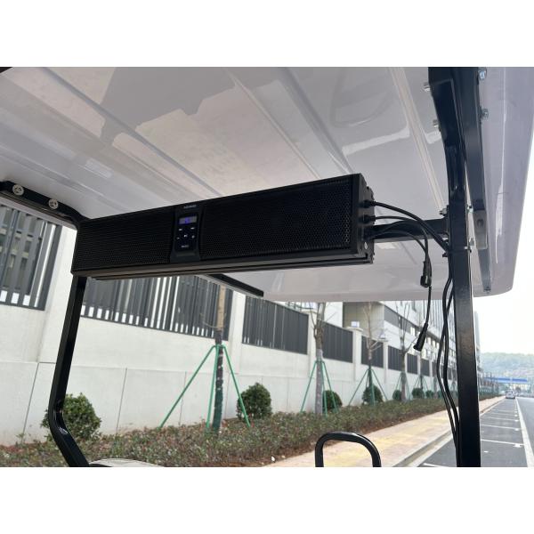 Electric Off Road Golf Buggy Utility Vehicle With Certification And No Less Than 80km Traveling Range 12 Inch Wheel