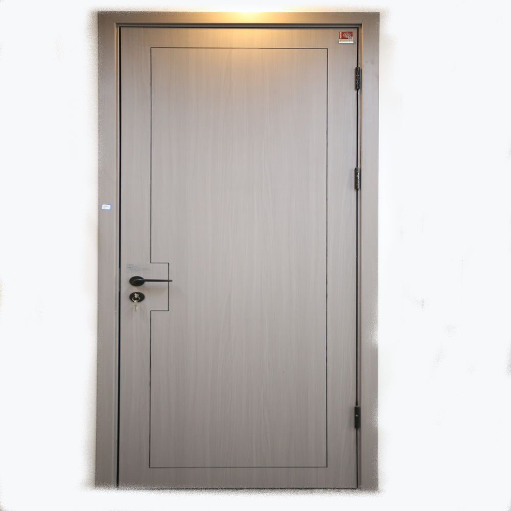Fireproof Solid Core Plywood Interior Doors  Safe, Durable Bedroom Timber Doors